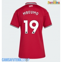 Camisa de time de futebol Manchester United Bryan Mbeumo #19 Replicas 1º Equipamento Feminina 2026-27 Manga Curta